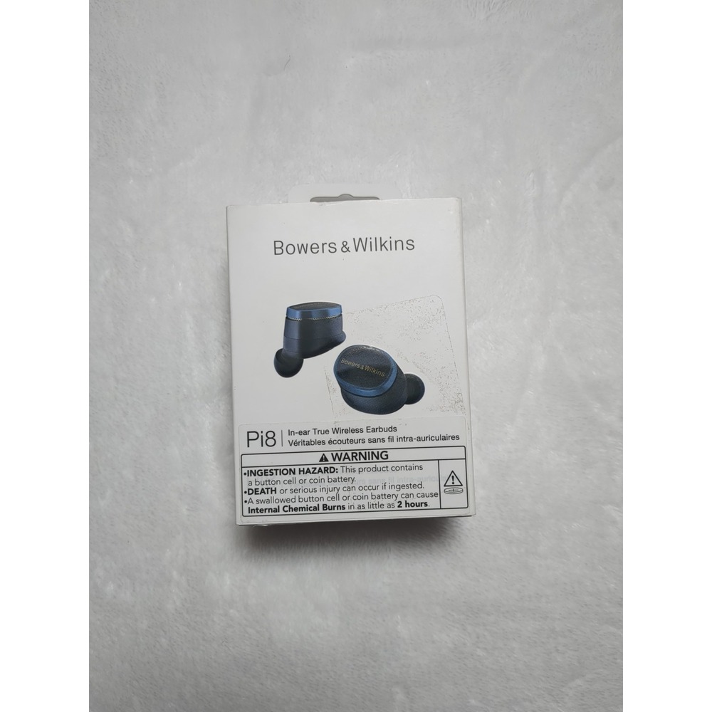 Bowers & Wilkins Pi8 In-Ear Wireless Noise Cancelling Headphones - Midnight Blue